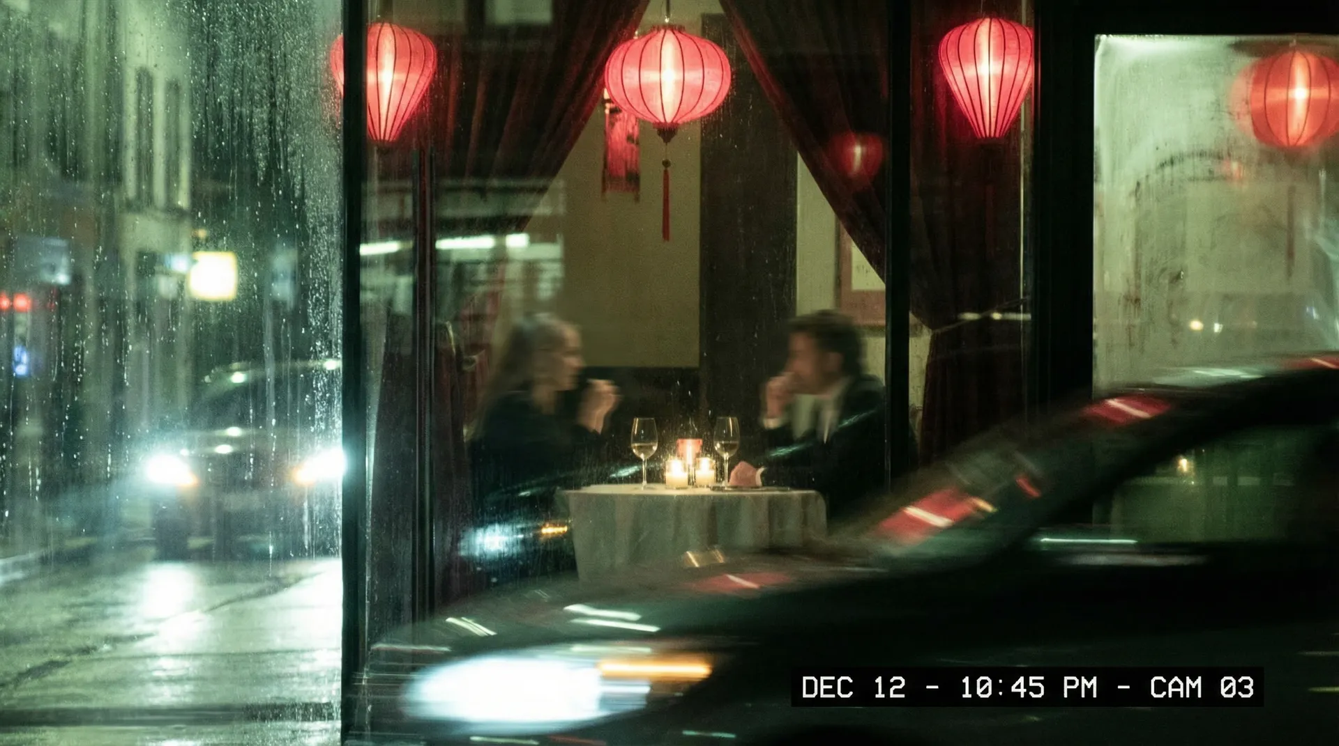 卡尔没有肌肉 - 餐厅密会偷拍照