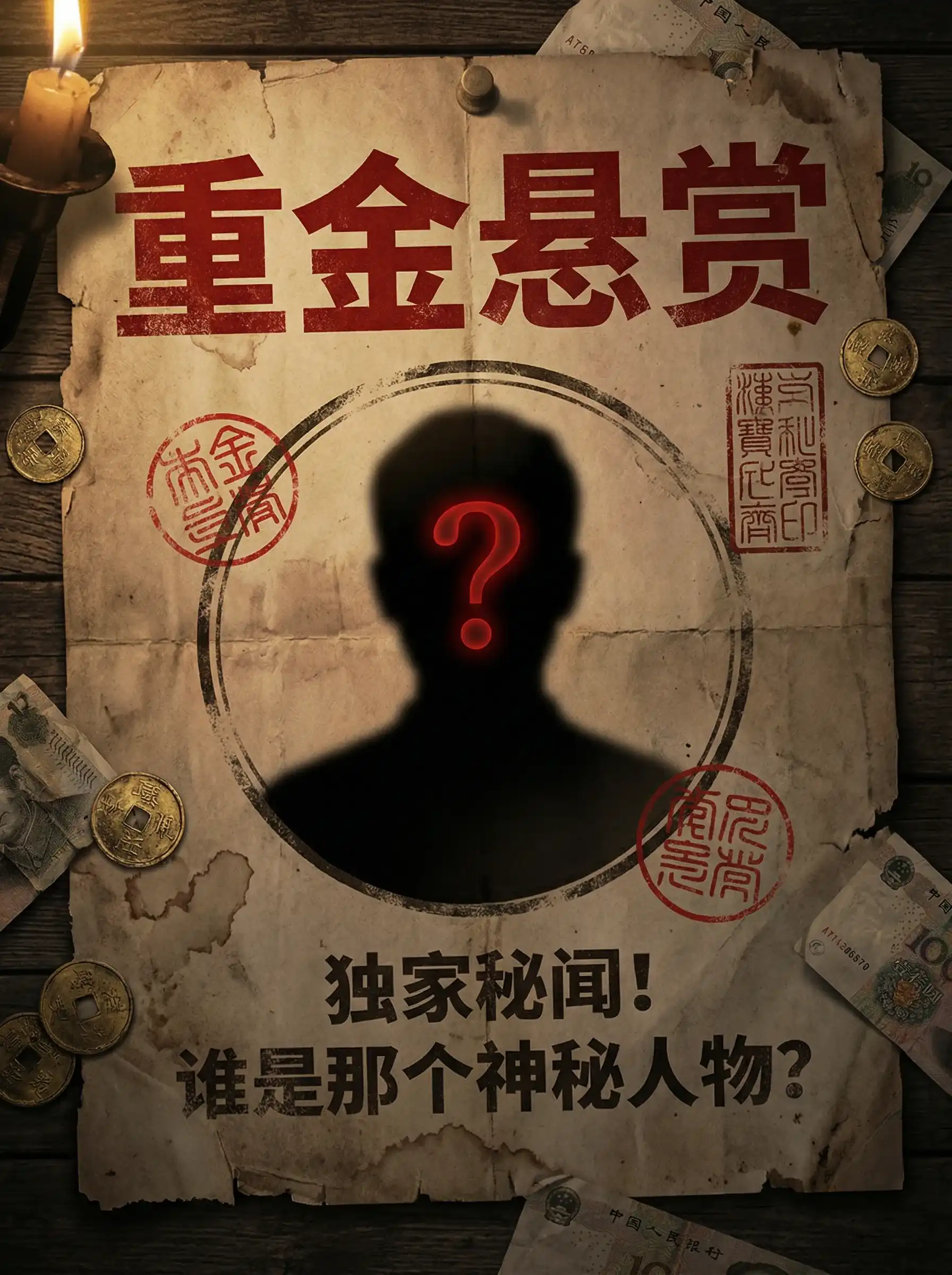 卡尔没有肌肉 - 重金悬赏线索征集令
